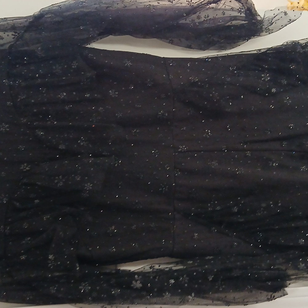Glitter Romper Black size XL